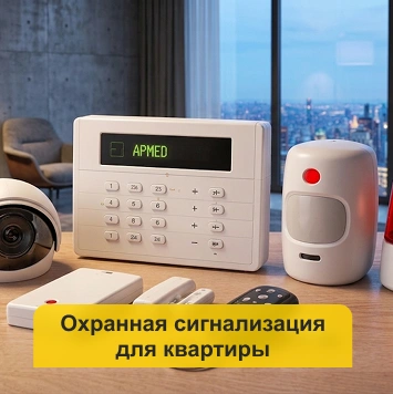 Охранная сигнализация для квартиры в Кирове